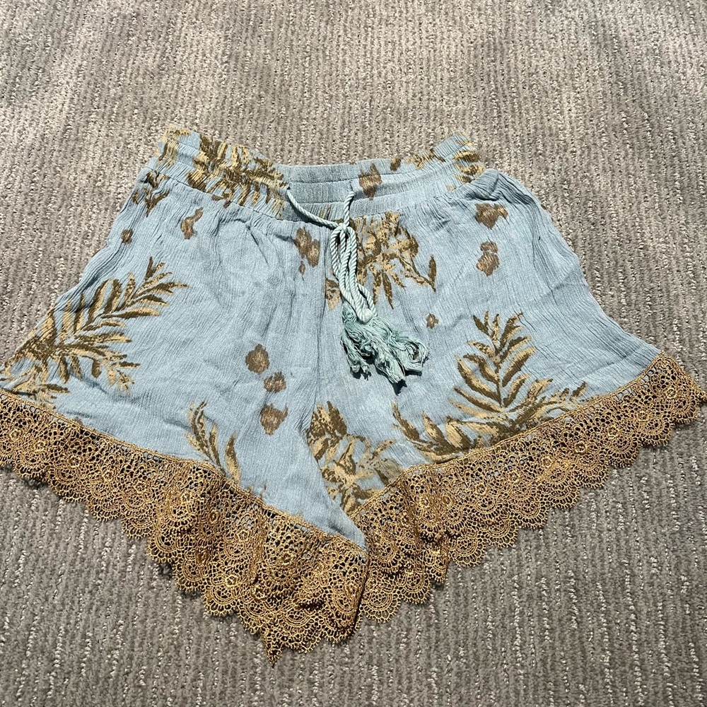Blue shorts